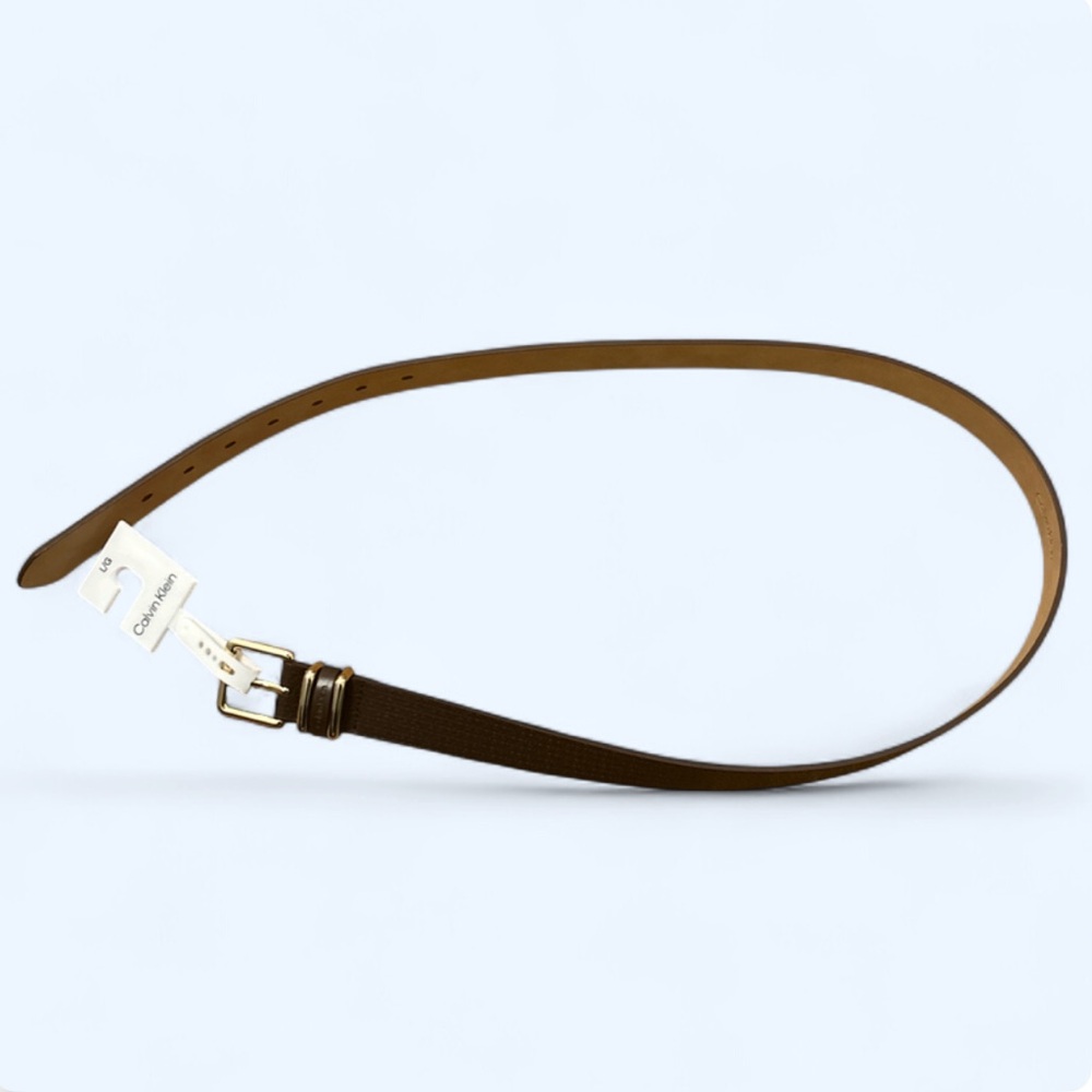 Calvin Klein Brown Logo Belt New With Tags 🏷️